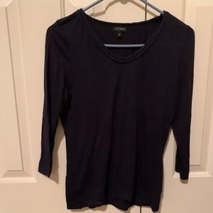 Talbots three quarter sleeve tee.
